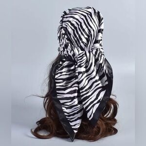 Zebra Print Scarf NWOT